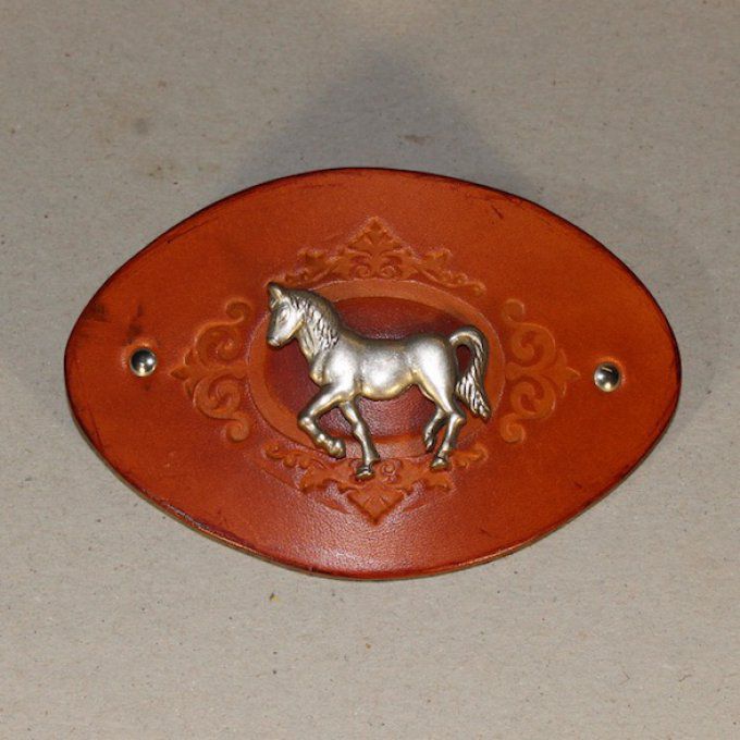 BARRETTE À CHEVEUX ORNEMENT CHEVAL