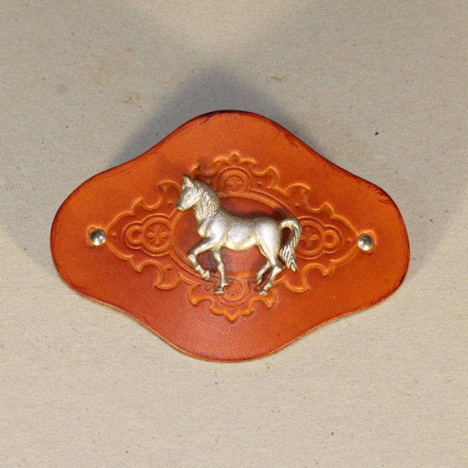 BARRETTE À CHEVEUX ORNEMENT CHEVAL